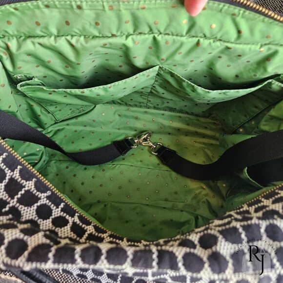 Kate Spade Classic Noel Henry Geometric Diaper Tote Bag - No Pad - Picture 10 of 16